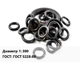 Кольцо РТИ 300 ГОСТ: ГОСТ 5228-89